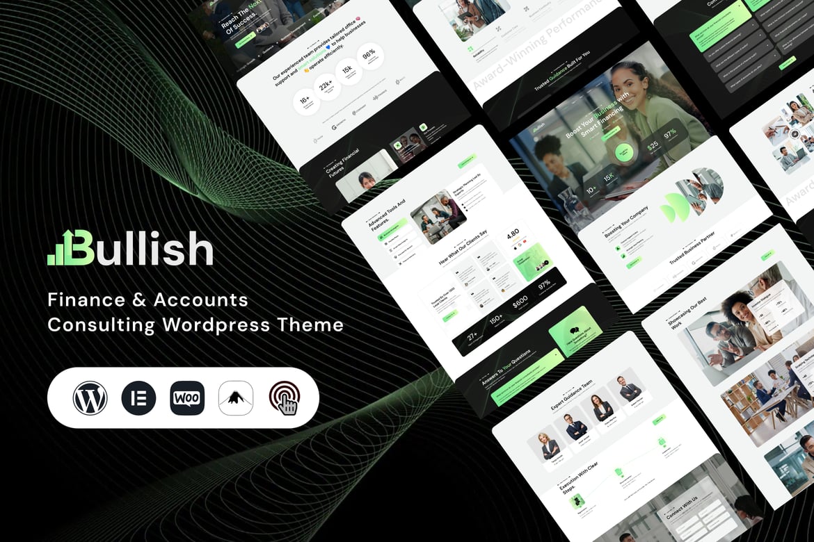 Bullish – Finance & Accounts Consulting WordPress