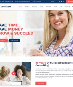 Consuloan | Multipurpose Consulting WordPress Them