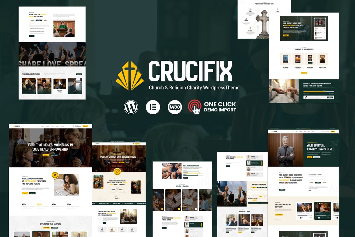 Crucifix – Church WordPress Theme