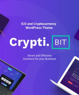 CryptiBIT – Cryptocurrency, ICO WordPress Theme