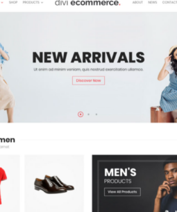 Divi Ecommerce