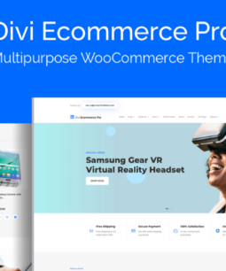 Divi Ecommerce Pro