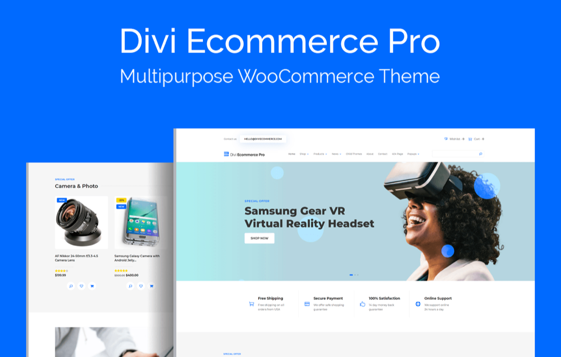 Divi Ecommerce Pro