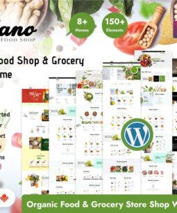 Foodano – Natural Food Shop WordPress Theme