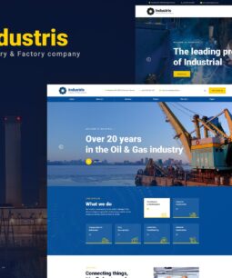 Industris – Factory & Business WordPress Theme