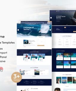 Lanong – Yacht Rental WordPress Theme