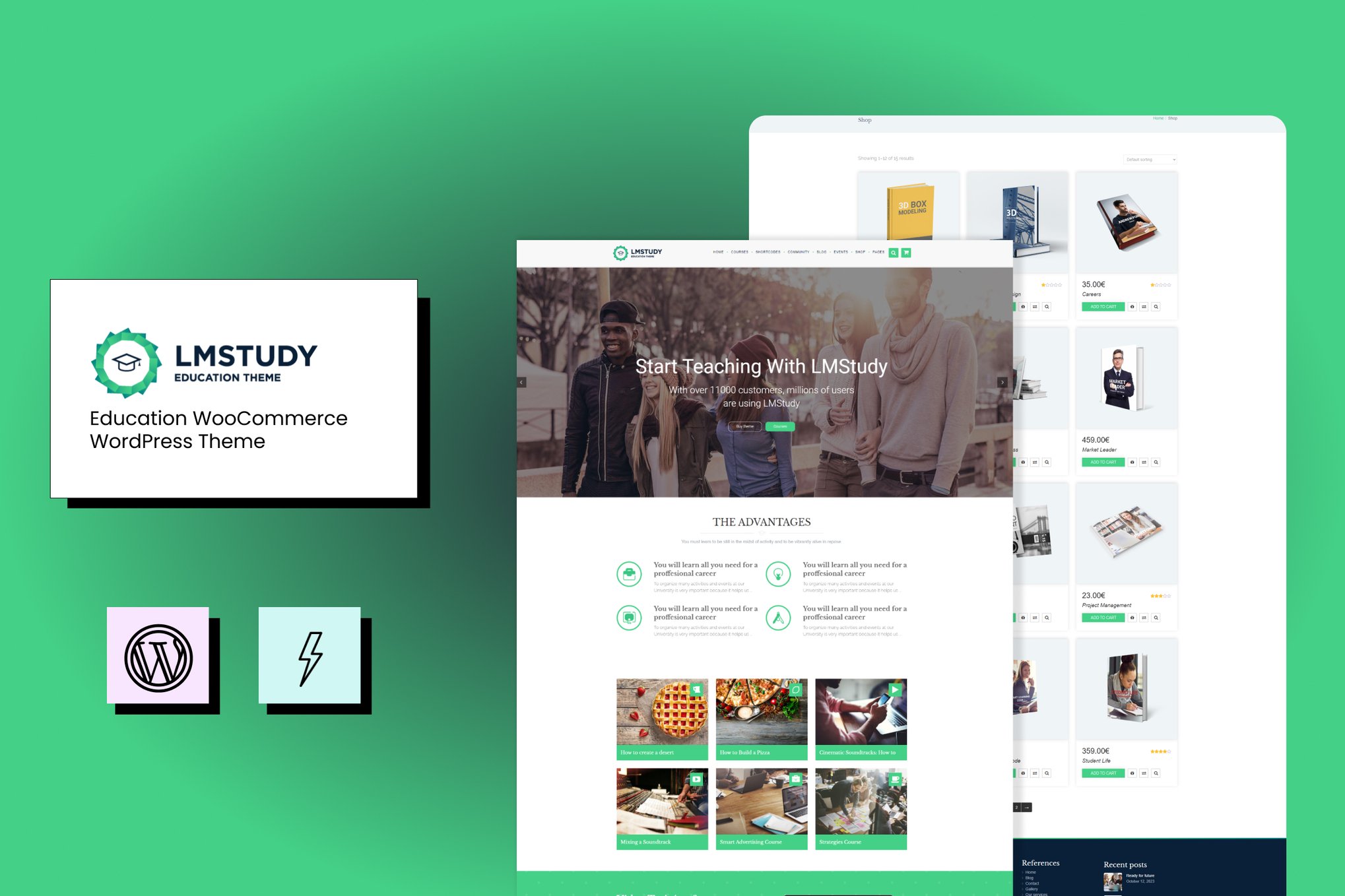 LMStudy – Education LMS WooCommerce Theme