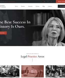 Lowlead – Attorney & Lawyers WordPress Theme