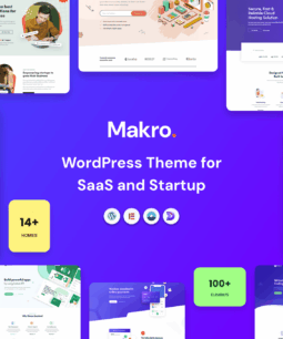 Makro – SaaS, Startup & Software WordPress Theme