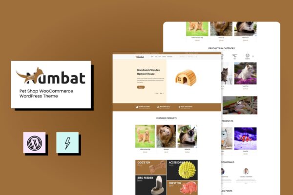 Numbat – Pet Shop WooCommerce WordPress Theme