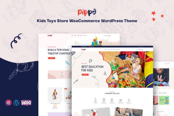 Pippo – Kids Toys Store WooCommerce Theme