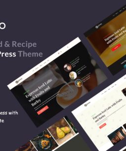 Pivoo – Food & Recipe Blog WordPress Theme