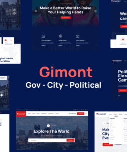 Political City Gov Campaign WP Theme – Gimont