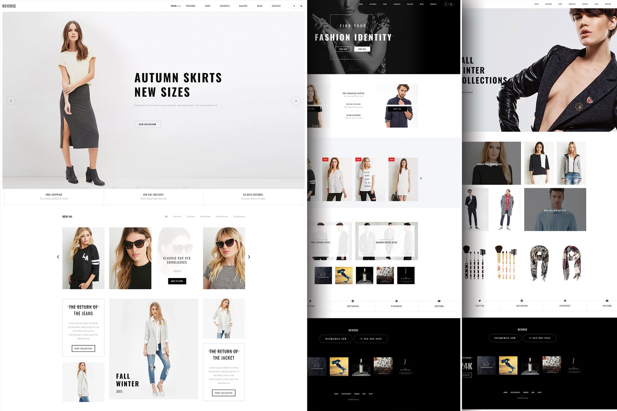Reverse – Tema de compras para WooCommerce
