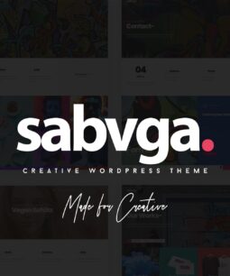 Sabvga – Modern & Creative Portfolio Theme