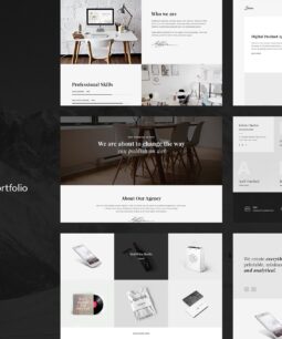 Snow | Minimal & Clean WordPress Portfolio Theme