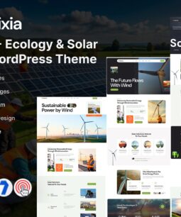Solarixia – Ecology & Solar Energy WordPress