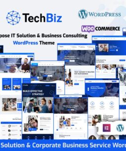 Techbiz – Multipurpose IT Solution Business Theme