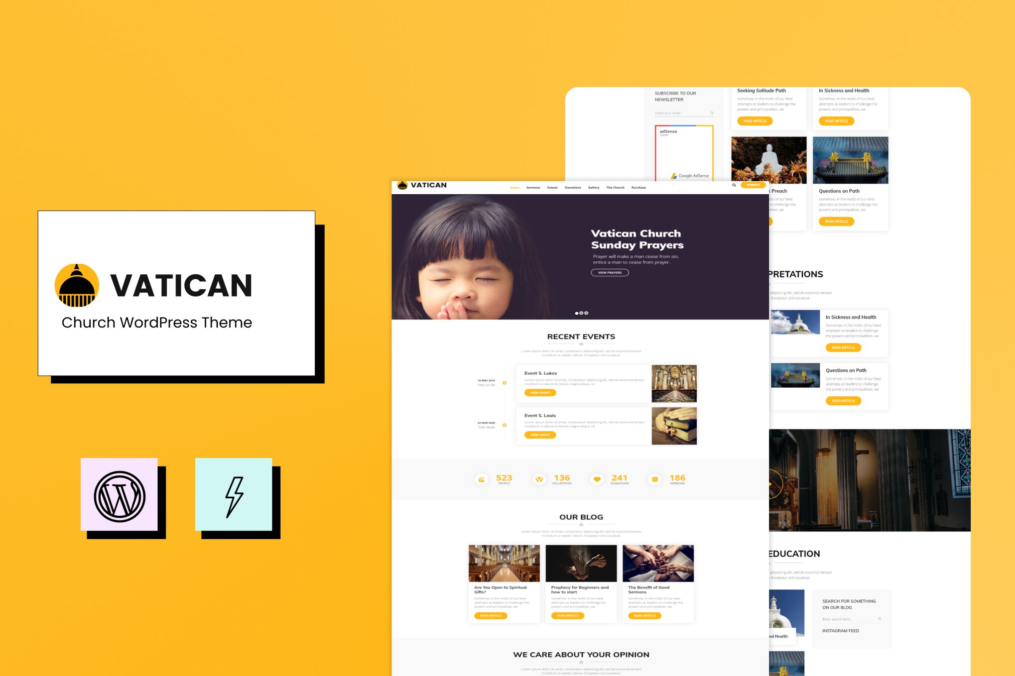 Vatican – Church WordPress Theme