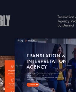 Vocably – Translation, Interpretation Agency Theme